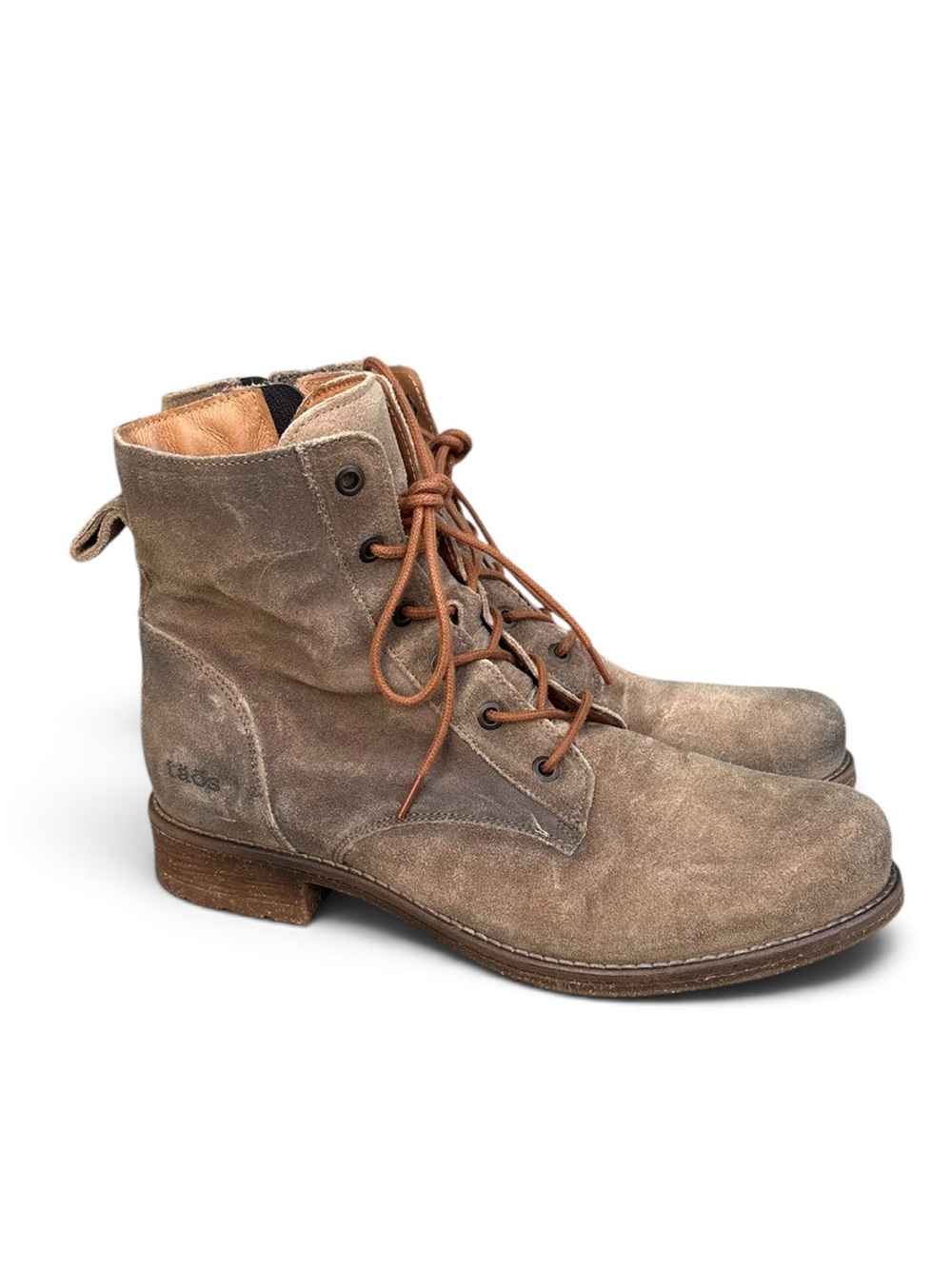 Taos Boot Camp Distressed Boot Size 40 - Picture 1 of 11